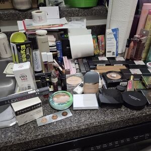 Huge Lot Of Makeup NEW not Opened Or Swatched High End And Drug Store